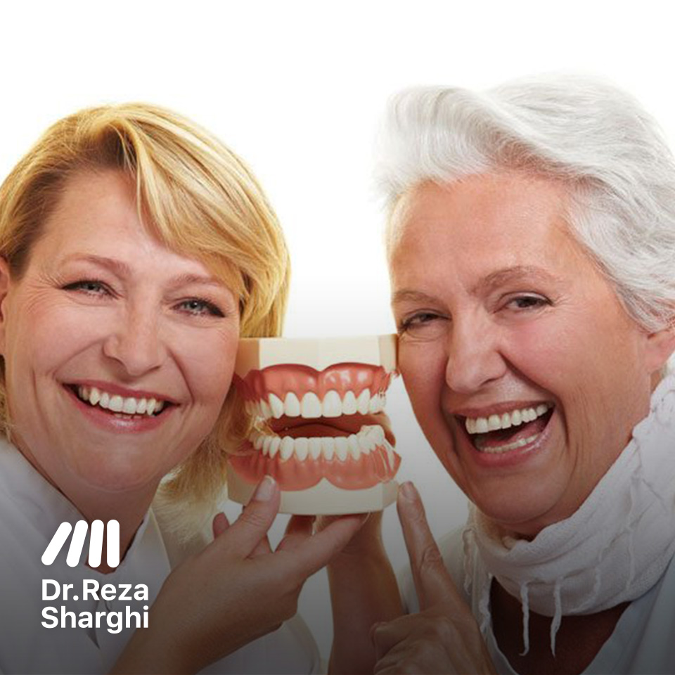 بهداشت دندان و دهان در افراد سن بالا